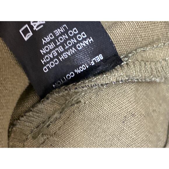 Shinestar Women's Green Camo Army Military Full Zip Anorak Utility Jacket Size M - Picture 5 of 5